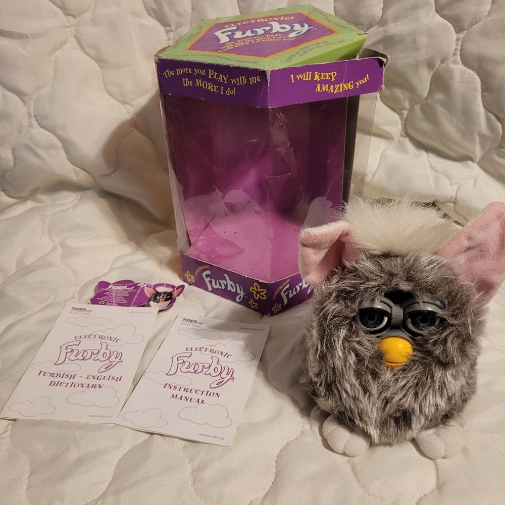 Furby 1998 grey